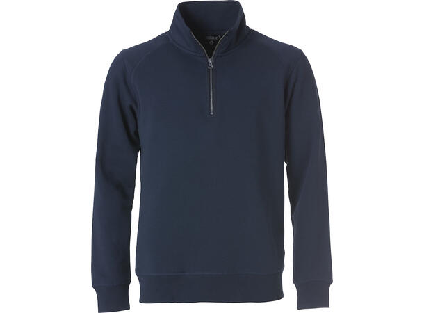 Clique Classic Half Zip Marineblå str. S