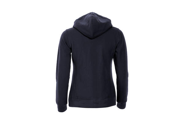 Clique Classic Hoody Full Zip Dame Marineblå str. XXL