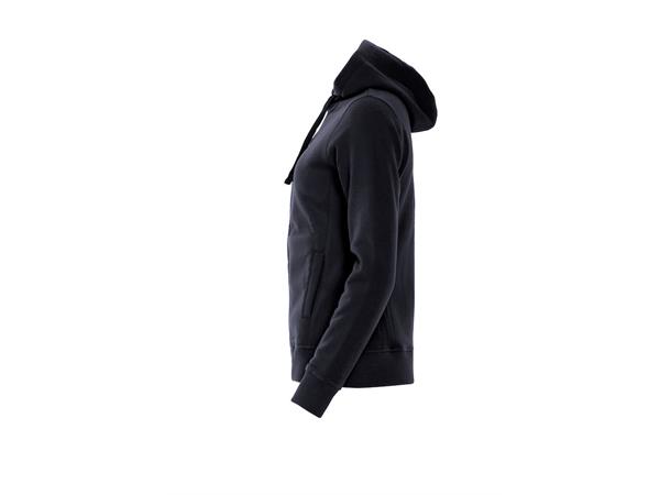 Clique Classic Hoody Full Zip Dame Marineblå str. XXL