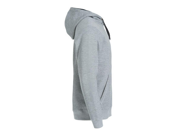 Clique Classic Hoody Gråmelert str. XXL
