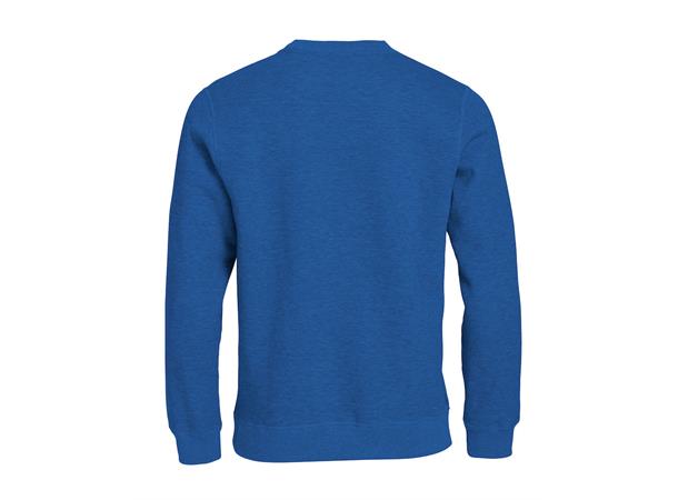 Clique Classic Roundneck Blåmelert str. XS
