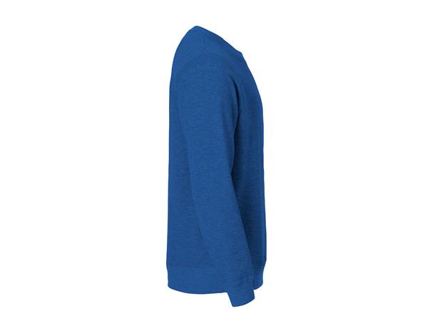 Clique Classic Roundneck Blåmelert str. XS