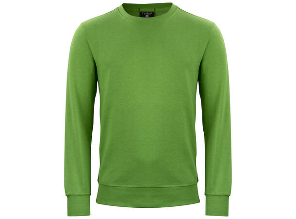 Clique Classic Roundneck Grønnmelert str. XL