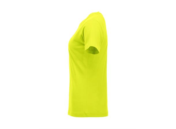 Clique New Classic-T Dame HiVis Grønn str. M