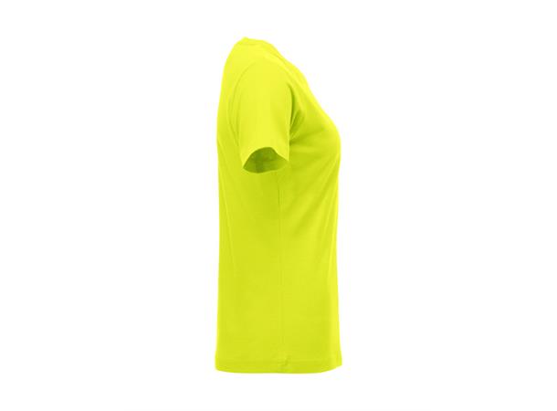 Clique New Classic-T Dame HiVis Grønn str. M