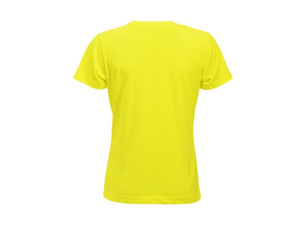 Clique New Classic-T Dame HiVis Gul str. S