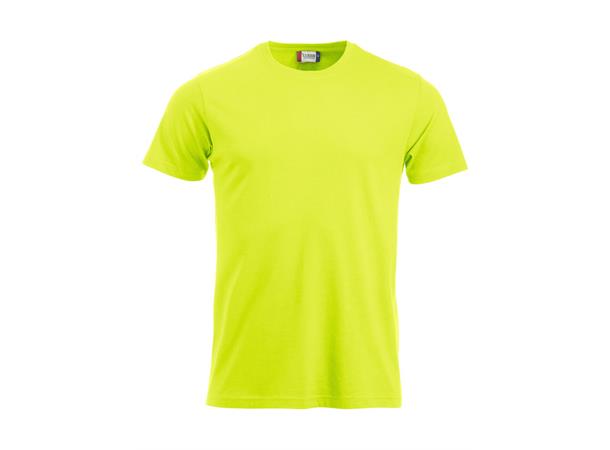 Clique New Classic-T HiVis Grønn M
