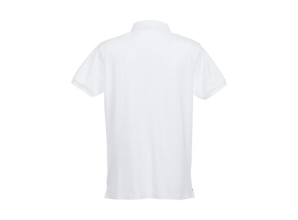 Clique Stretch Premium Polo Hvit str. XL