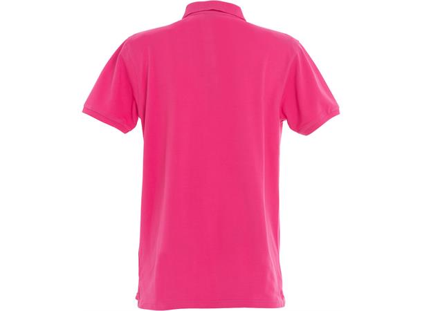Clique Stretch Premium Polo Mørkerosa str. XXL