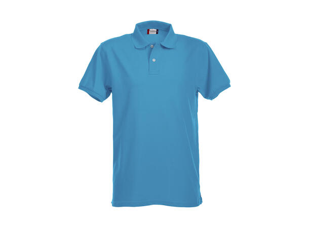 Clique Stretch Premium Polo Turkis str. 3XL