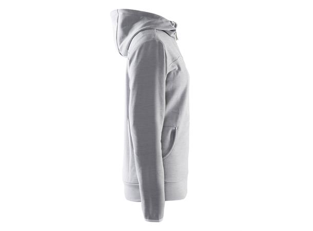 Craft Leisure Full Zip Hood W Gråmelert str. XS