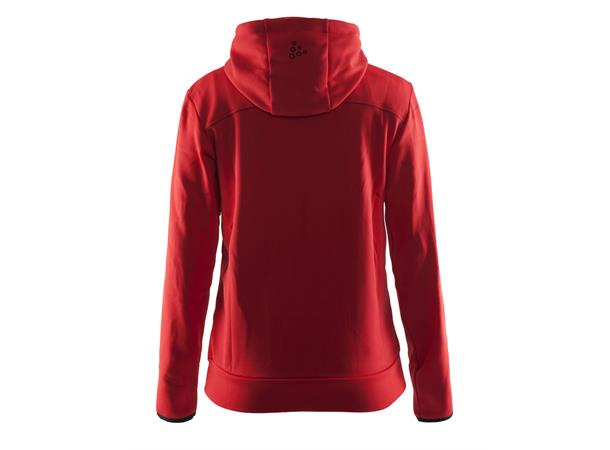 Craft Leisure Full Zip Hood W Rød str. M