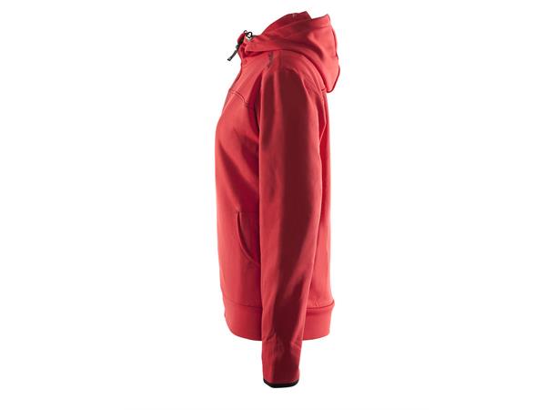 Craft Leisure Full Zip Hood W Rød str. M