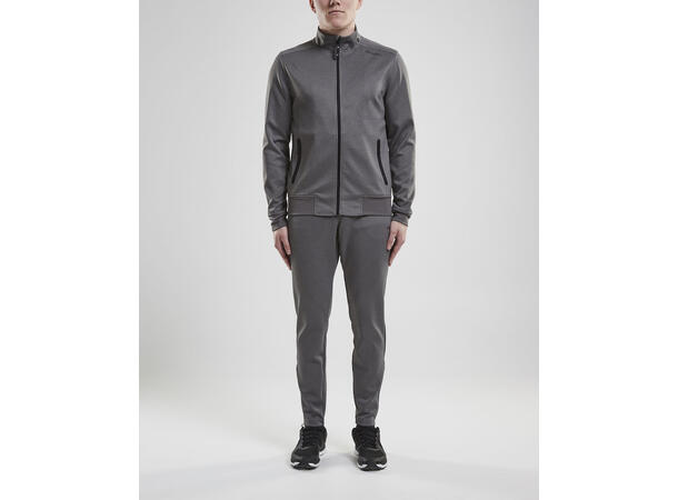 Craft Noble Zip Jacket M Mørkegrå str. 4XL