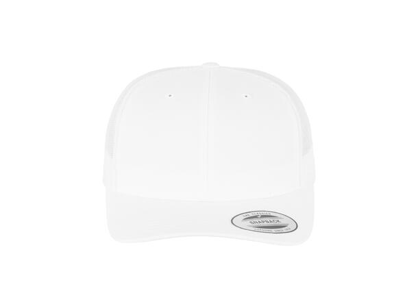 FLEXFIT FL6606 RETRO TRUCKER Hvit One size