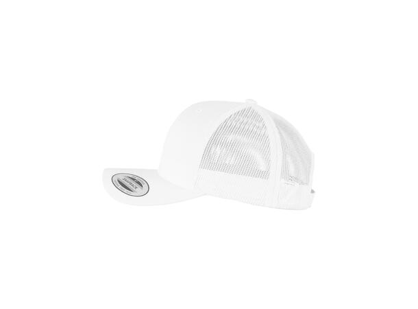 FLEXFIT FL6606 RETRO TRUCKER Hvit One size