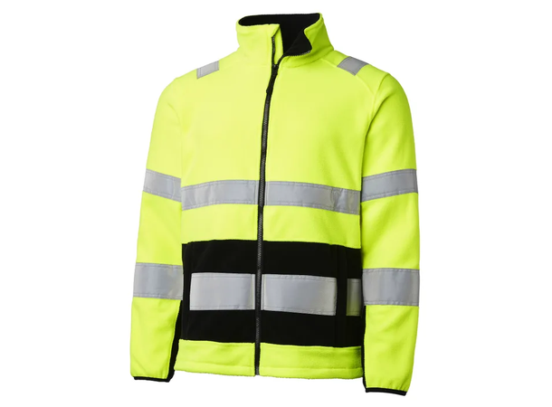 Gesto Essential Fleecejakke KL 2/3 HiVis Gul XS