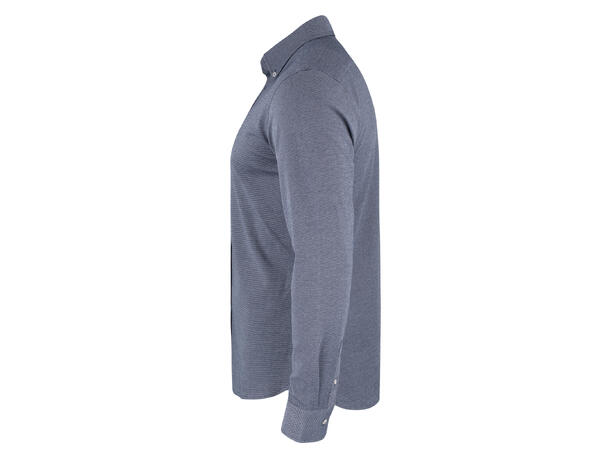 James Harvest Burlingham Jersey Skjorte Marineblå S