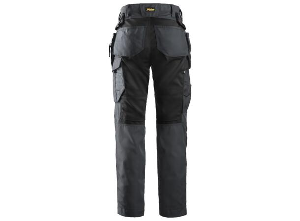 Snickers 6701 AllroundWork Arbeidsbukse Grå/Svart D124