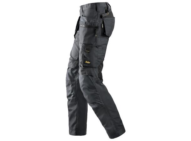 Snickers 6701 AllroundWork Arbeidsbukse Grå/Svart D124
