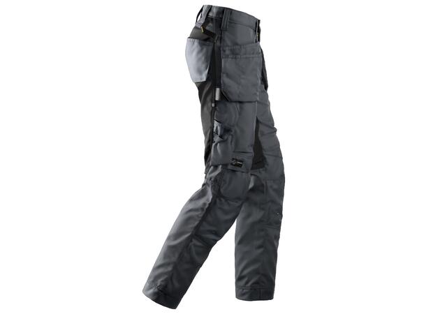 Snickers 6701 AllroundWork Arbeidsbukse Grå/Svart D124