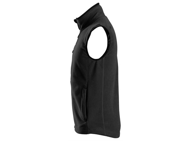 Snickers 8024 Polartec® fleecevest Svart, str.XS