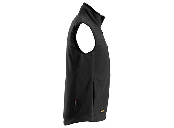 Snickers 8024 Polartec® fleecevest Svart, str.XS