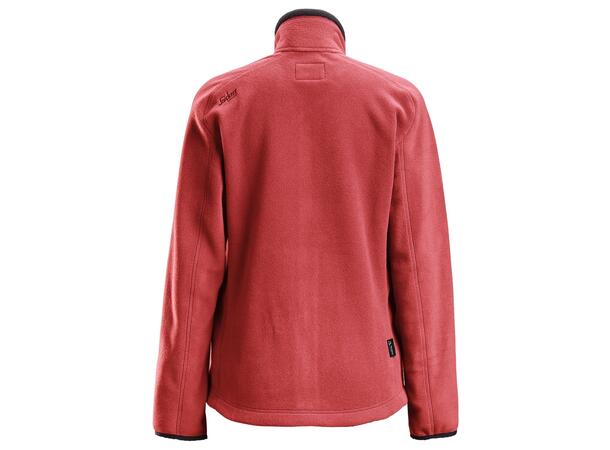 Snickers 8027 Polartec Fleecejakke Dame Rød/Svart XS