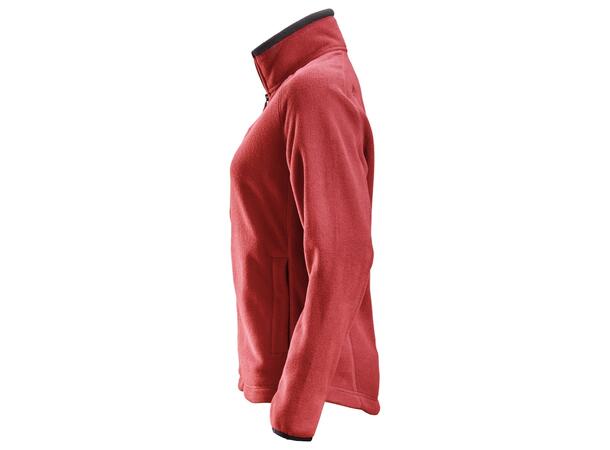 Snickers 8027 Polartec Fleecejakke Dame Rød/Svart XS