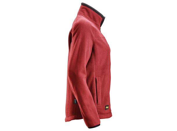 Snickers 8027 Polartec Fleecejakke Dame Rød/Svart XS