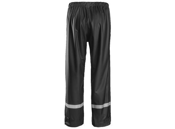 Snickers 8201 Regnbukse PU Svart, str.XL