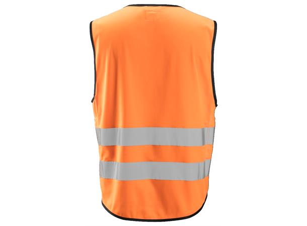 Snickers 9153 HiVis-Vest HiVis Oransje, str.S/M Kl.2