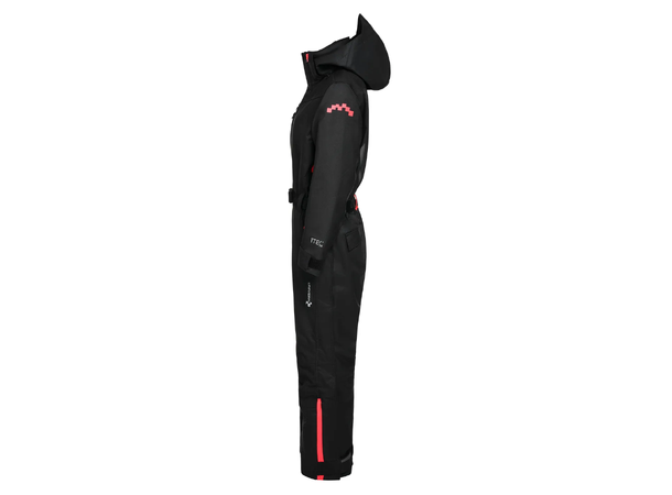 Univern 8856 Vinterdress Protec Dame Svart/Rød XS