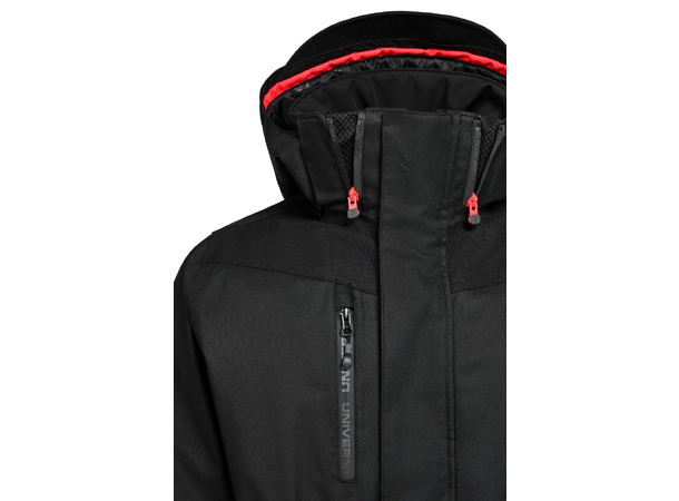 Univern 8856 Vinterdress Protec Dame Svart/Rød XS