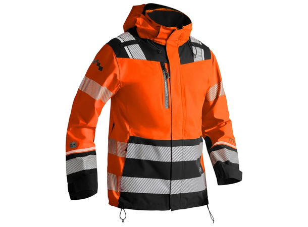Univern Skalljakke Protec XTRM KL.3 HiVis Oransje/Svart M