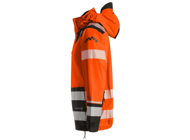 Univern Skalljakke Protec XTRM KL.3 HiVis Oransje/Svart M