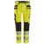 Snickers Bukse 6930 Klasse 2 HiVis Gul/Svart C44 