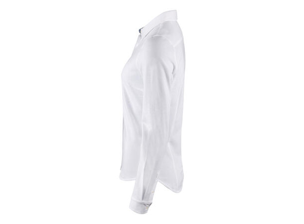 James Harvest Burlingham Jersey Skjorte Hvit XS