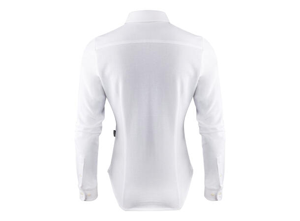 James Harvest Burlingham Jersey Skjorte Hvit XS