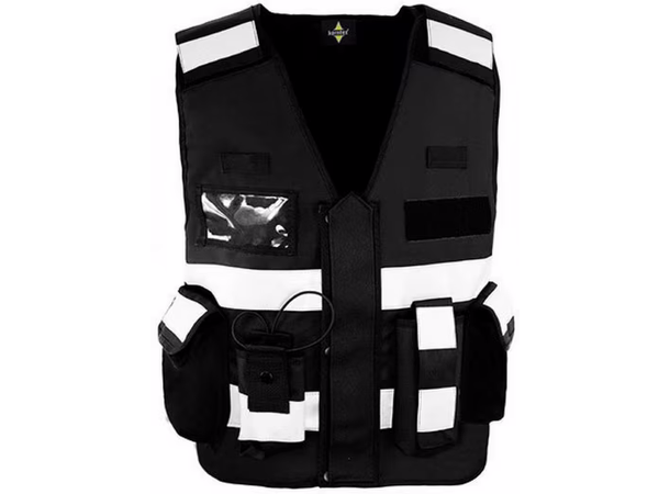 Korntex Tactical Vest Bonn Svart M/XL
