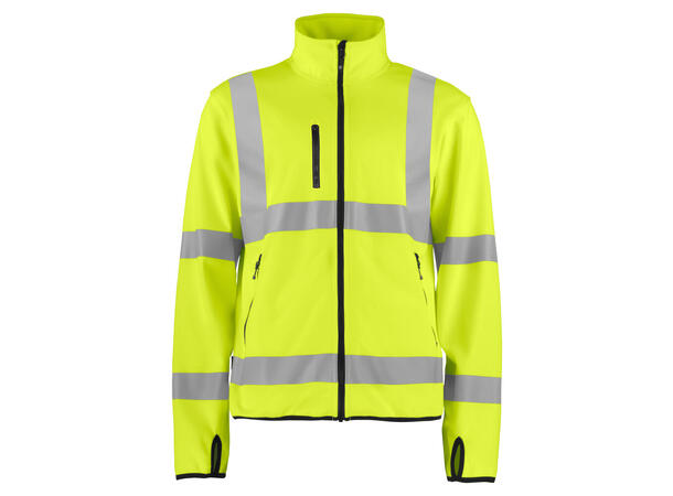 Projob 6105 Lite Softshell Jacket HV CL Gul XS