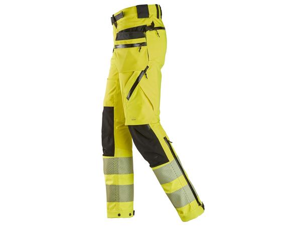 Snickers Bukse 6930 Klasse 2 HiVis Gul/Svart C44