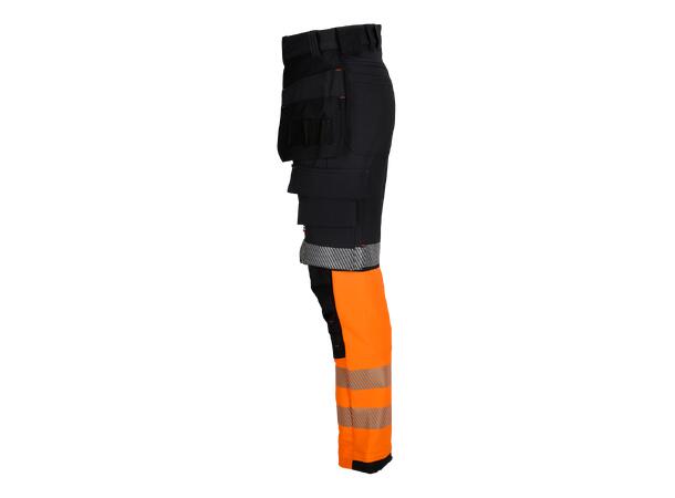 Strakofa Dovre Bukse KL.1 HiVis Oransje/Svart C50