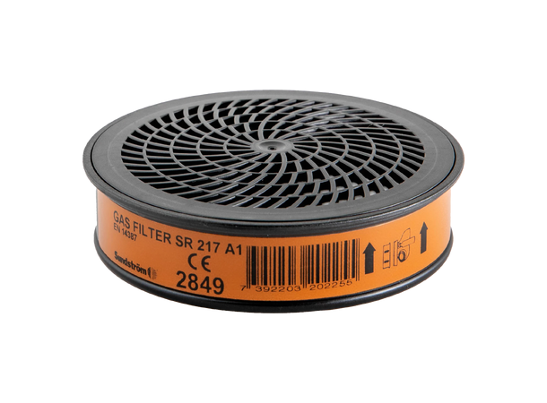 Sundström SR 217 Gas A1 Filter Svart