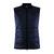 Craft Core Light Padded Vest W Marineblå XXS 