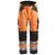Snickers 6639 AllroundWork+ Vinterbukse HiVis Oransje/Grå, str.XXL Kl.2 
