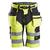 Snickers 6933 HiVis Shorts HiVis Gul/Svart C48 
