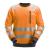 Snickers 8037 High-Vis Genser Kl.2/3 HiVis Oransje XS 