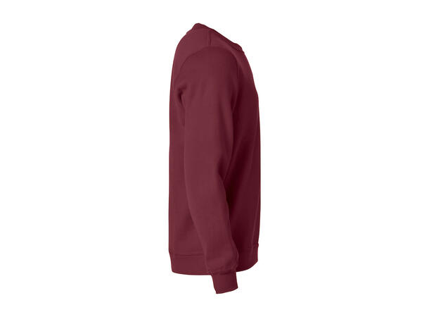Clique Basic Roundneck Burgunder str. XL