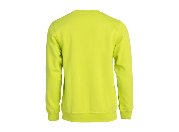 Clique Basic Roundneck HiVis Grønn str. L